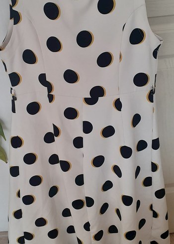 Düğmeli Puantiyeli Uzun yelek - Görsel 3