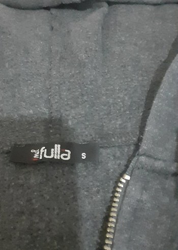 Gri Kapüşonlu Fermuarlı Kadın Sweatshirt - Görsel 2