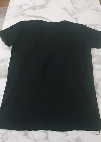 Siyah kadın Kısa Kollu Basic Tişört m beden - Görsel 2