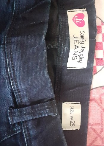 Koyu Mavi Kadın Kot Pantolon - Görsel 3