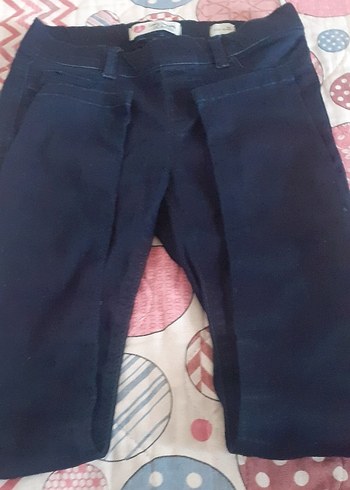 Koyu Mavi Kadın Kot Pantolon - Görsel 4