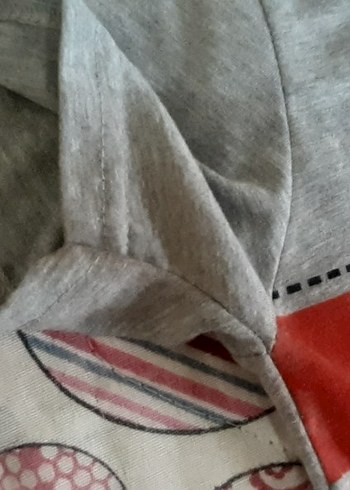 Gri Baskılı Erkek Çocuk Tişört - Görsel 5