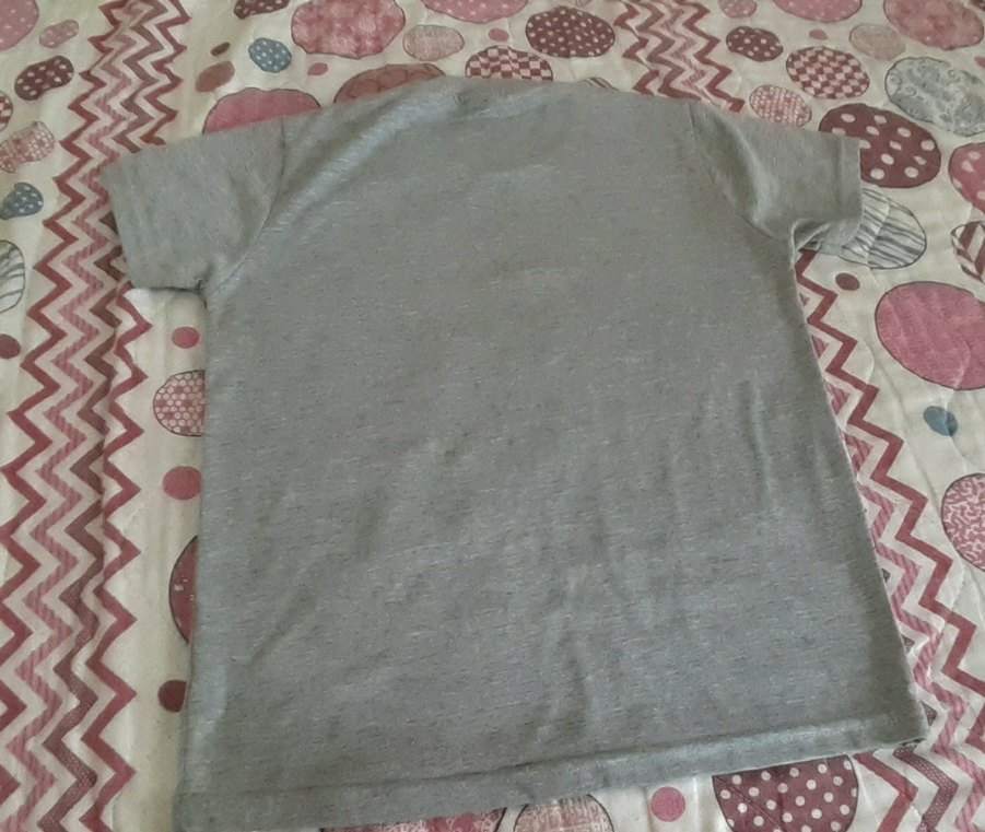 Gri Baskılı Erkek Çocuk Tişört - Görsel 2