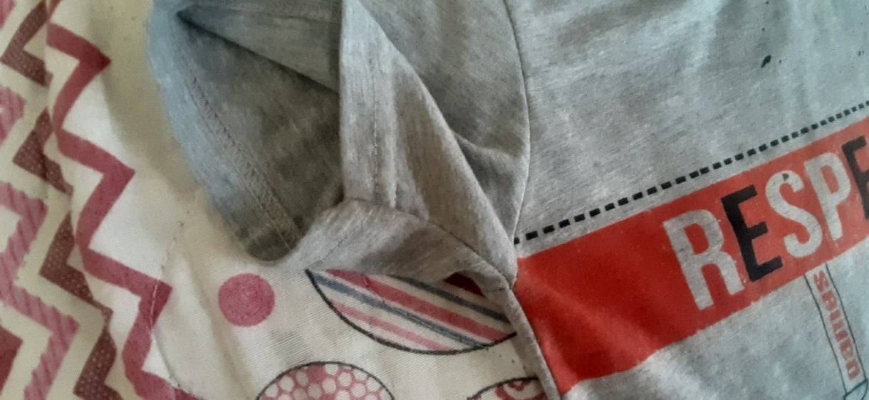 Gri Baskılı Erkek Çocuk Tişört - Görsel 5