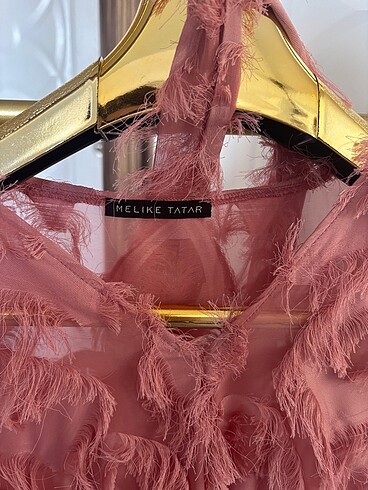 Abiye Pembe abaya