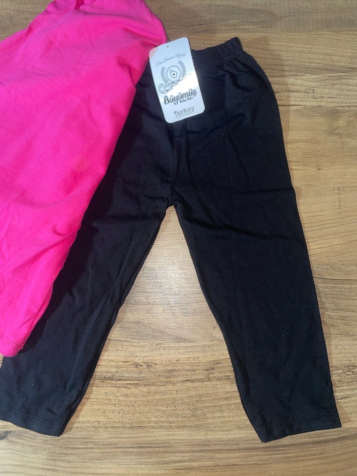 Kız Çocuk Pembe Kısa Kollu Baskılı Tişört - Görsel 2