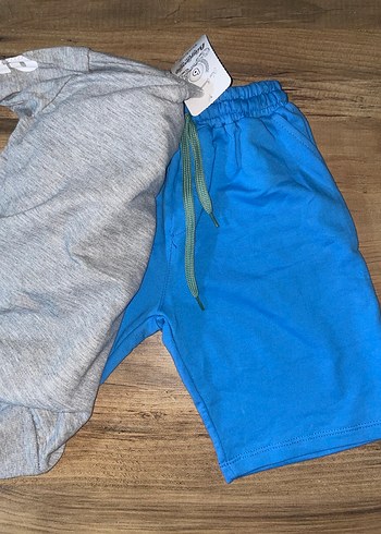 Gri Baskılı Erkek Sweatshirt Velcro - Görsel 2