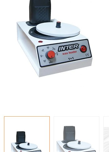 INTER 1+1 Beyaz Ağda Isıtıcı