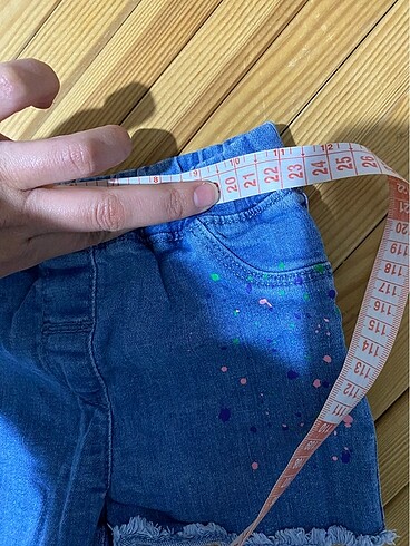 18-24 Ay Beden mavi Renk Kız çocuk şort