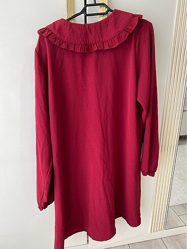 l Beden bordo Renk Tunik