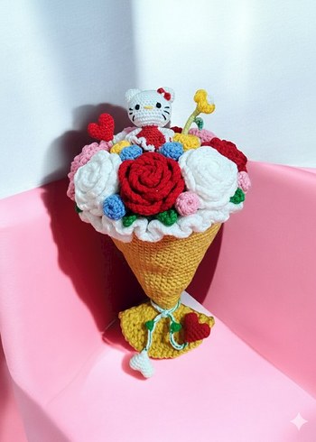 Pastel Beyaz Peluş Oyuncak İnekler - Görsel 11