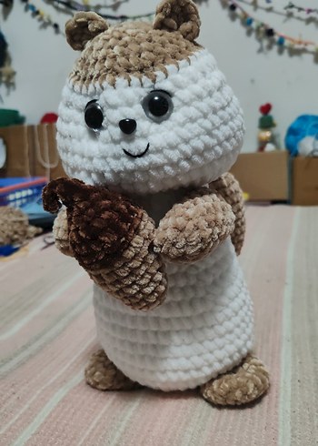 Pastel Beyaz Peluş Oyuncak İnekler - Görsel 18