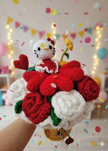 Pastel Beyaz Peluş Oyuncak İnekler - Görsel 15