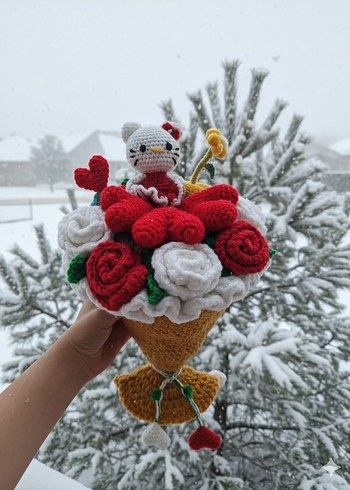 Pastel Beyaz Peluş Oyuncak İnekler - Görsel 16