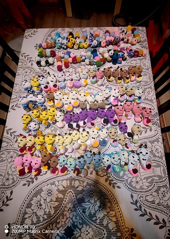 Renkli El Yapımı Peluş Oyuncaklar - Görsel 13