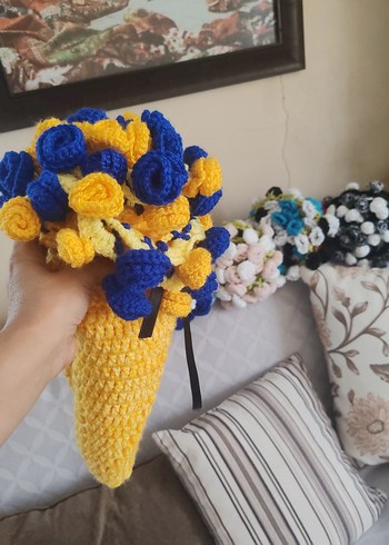 El Yapımı Kahverengi Peluş Oyuncak Sincap - Görsel 6