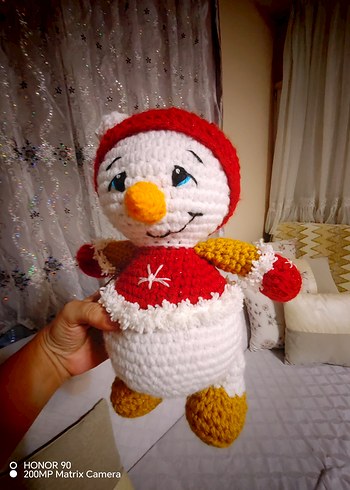 Renkli El Yapımı Amigurumi Peluş Oyuncaklar - Görsel 11