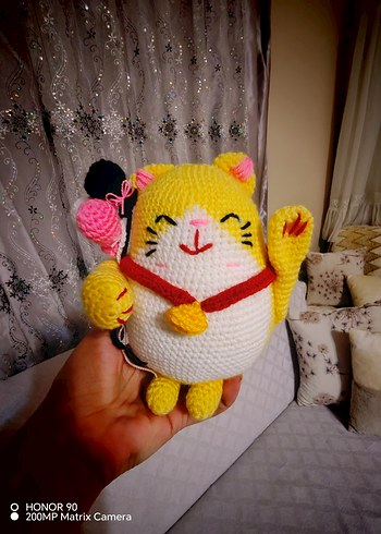 Renkli El Yapımı Amigurumi Peluş Oyuncaklar - Görsel 19