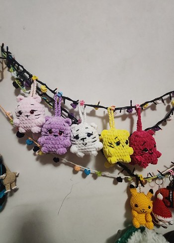 Pembe El Örgüsü Peluş Oyuncak - Görsel 3