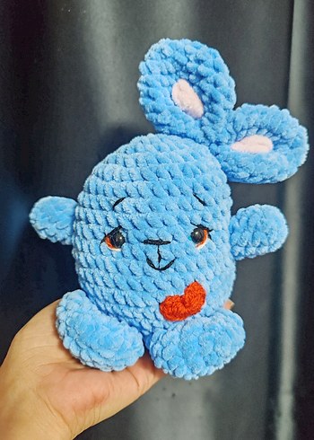 Pembe El Örgüsü Peluş Oyuncak - Görsel 14