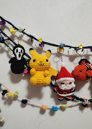 Pembe El Örgüsü Peluş Oyuncak - Görsel 19