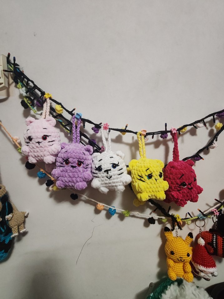 Pembe El Örgüsü Peluş Oyuncak - Görsel 3