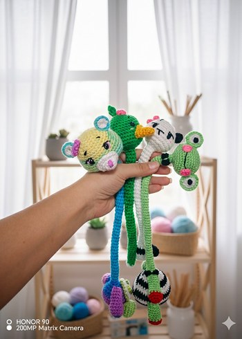 Renkli El Yapımı Oyuncaklar - Görsel 10