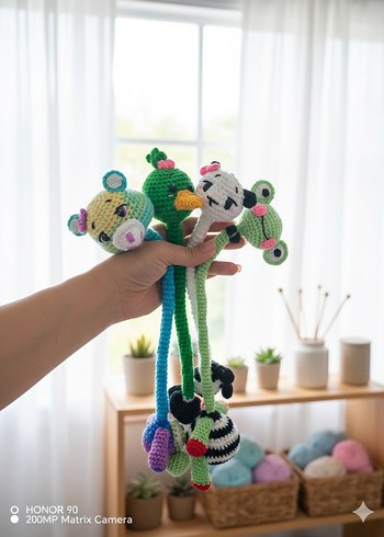 Renkli El Yapımı Oyuncaklar - Görsel 11