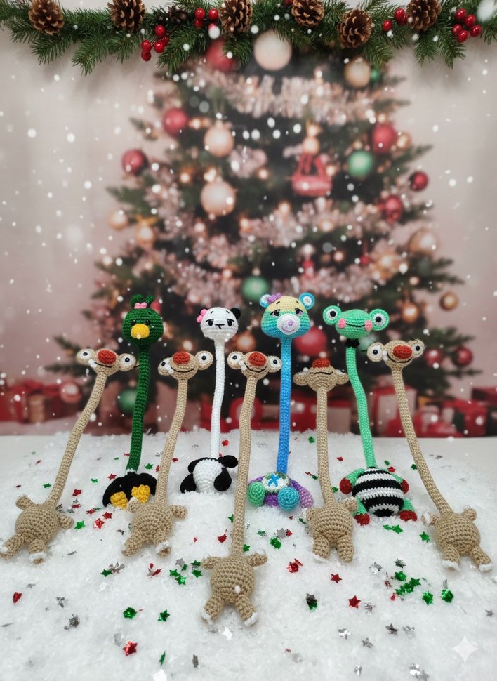 Renkli El Yapımı Oyuncaklar - Görsel 2