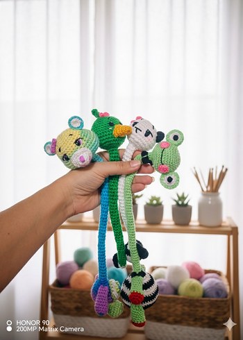 Renkli El Örgüsü Peluş Oyuncaklar - Görsel 7