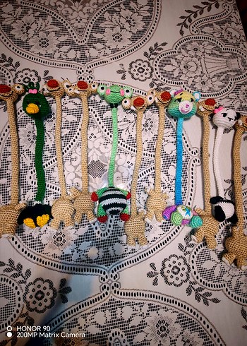 Renkli El Örgüsü Peluş Oyuncaklar - Görsel 12