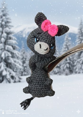 Renkli Örgü Peluş Oyuncaklar - Görsel 17