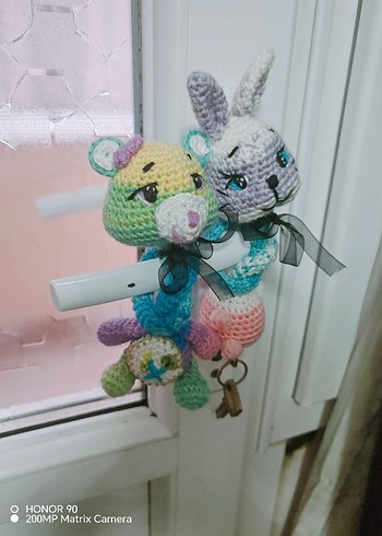 Renkli Örgü Peluş Oyuncaklar - Görsel 10