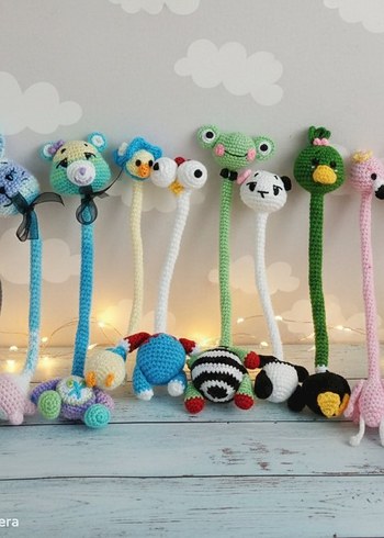 Gri El Örgüsü Sevimli Peluş Oyuncak - Görsel 7