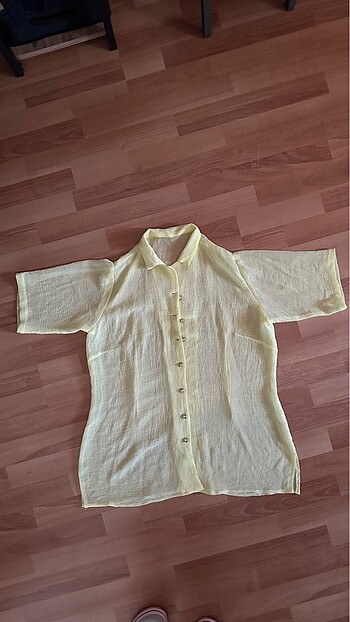 Diğer Vintage Şifon Kadın Gömlek