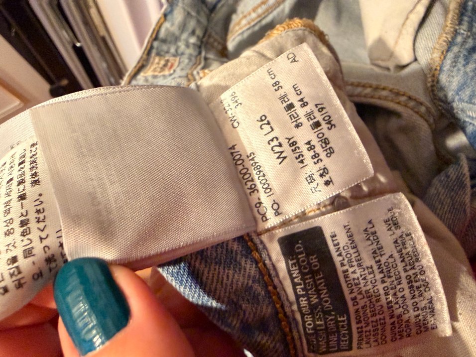 Levis 501 Denim Jean — görsel 4/6