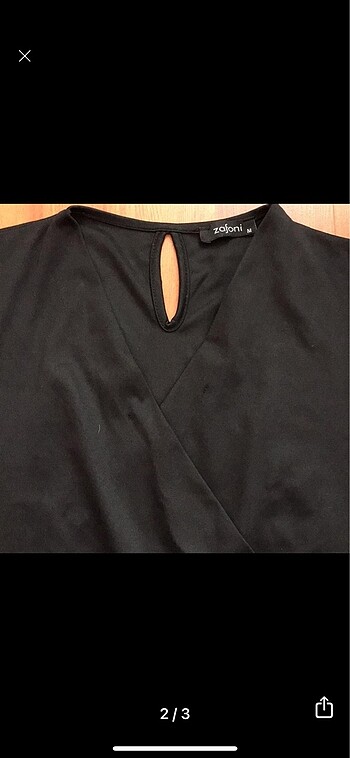 Siyah tulum - Görsel 2