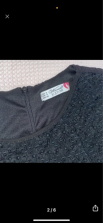 Dantelli elbise - Görsel 2