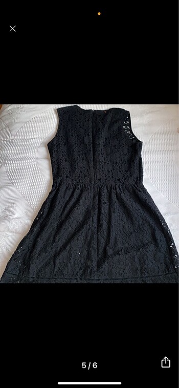 Dantelli elbise - Görsel 5