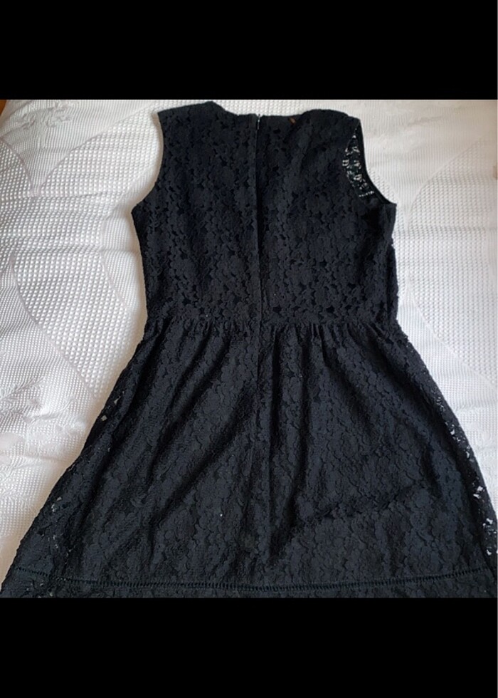 Dantelli elbise - Görsel 5