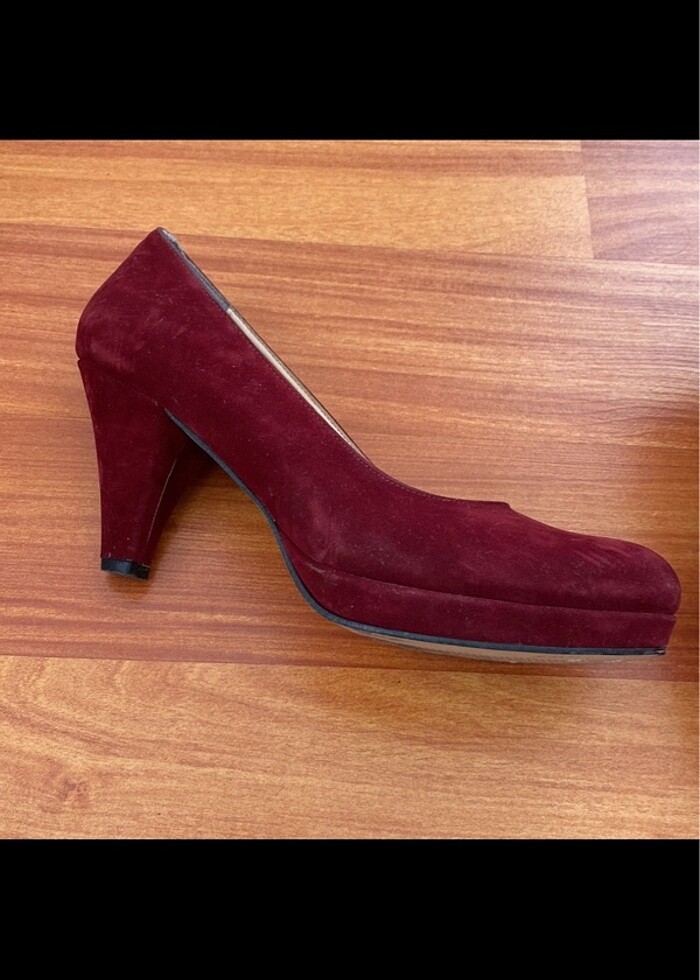 Bordo ayakkabı - Görsel 2