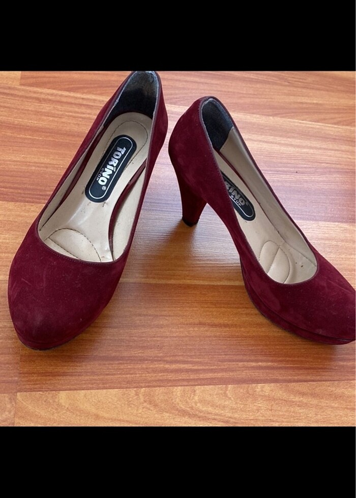 Bordo ayakkabı - Görsel 4