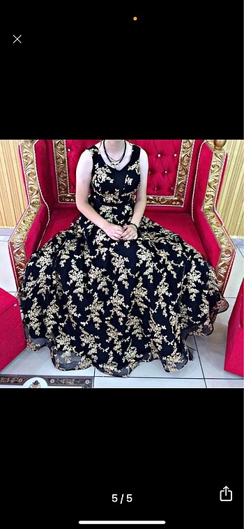 Siyah Abiye - Görsel 2