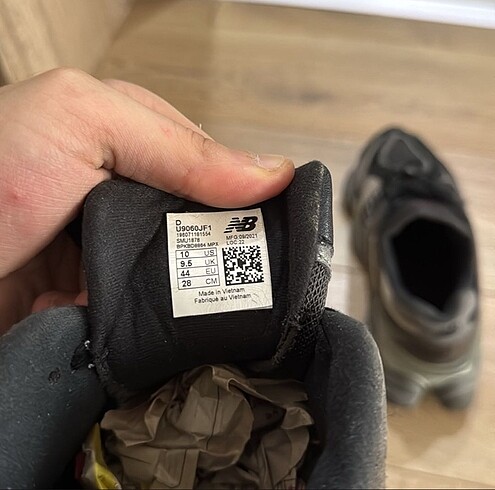 44 Beden siyah Renk New balance 9060
