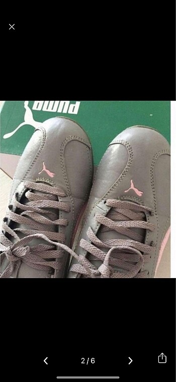 37 Beden Puma kadın spor ayakkabı