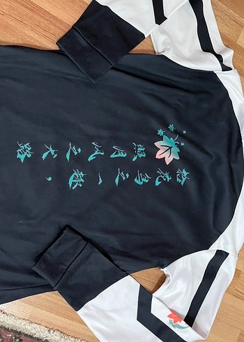 m Beden Kapüşonlu Siyah erkek Sweatshirt
