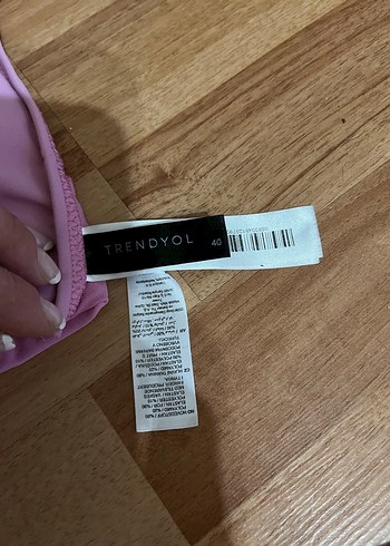 Boncuk Detaylı Pembe İpli Bikini Üstü - Görsel 6