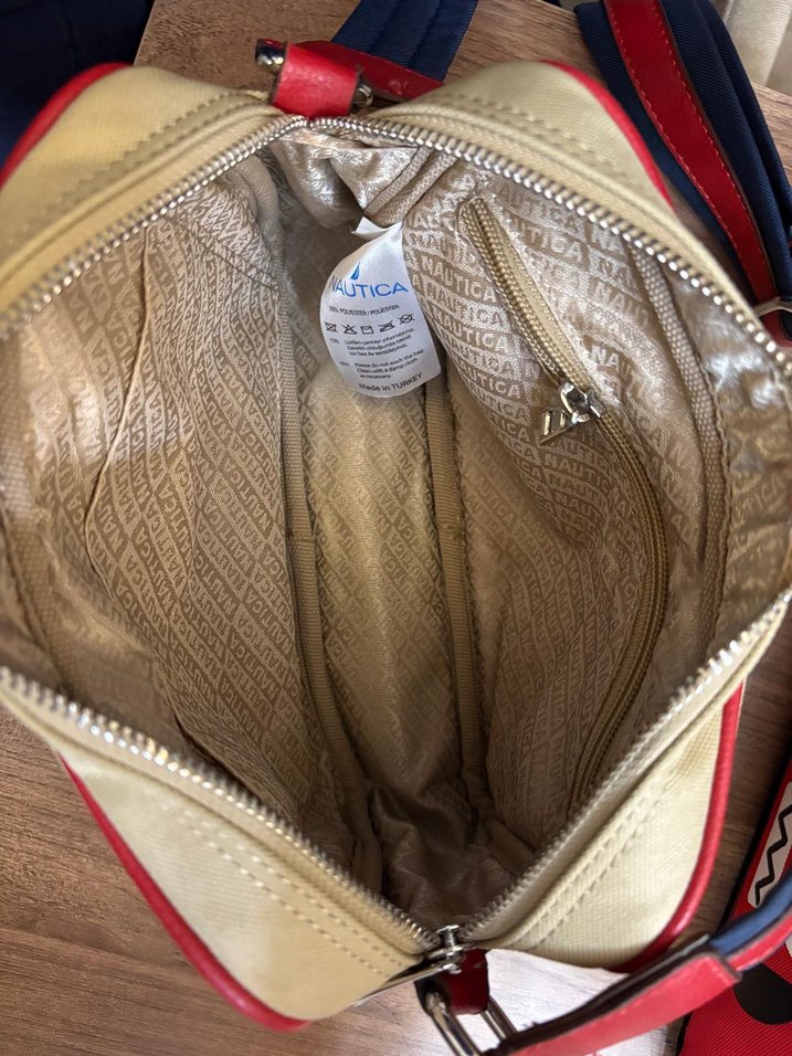 Nautica krem  Kadın Çapraz Çanta - Görsel 5