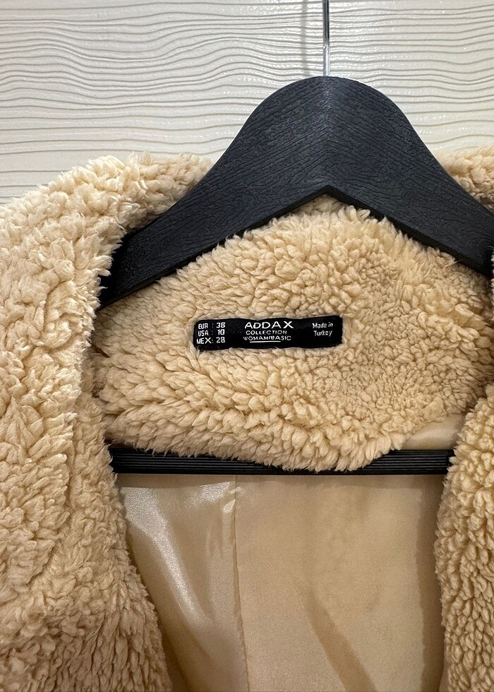 Kışlık peluş kaban - Görsel 4