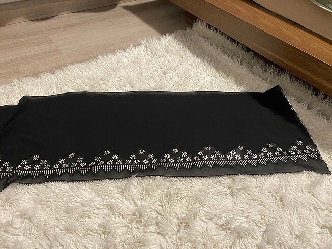 diğer Beden siyah Renk Tel kırma namaz örtüsü